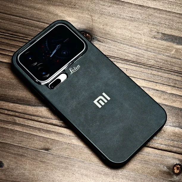 适用于小米17/17promax手机壳全包翻毛皮磁吸简约磨砂防摔保护壳