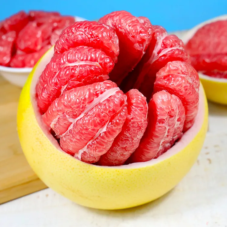 贵州高山红心蜜柚老树果新鲜采摘皮薄肉厚多汁应季水果9斤