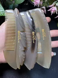 板娘专享 白水精雕猫妖包包梳微瑕福利随机发货 不退不换 -X381