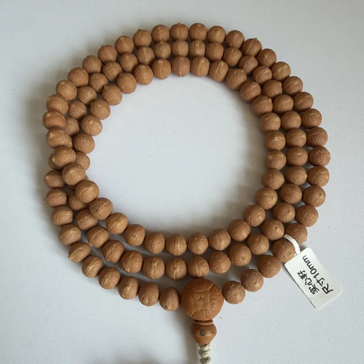 【实心籽1.0脖挂】新出1.0m左右实心凤眼念珠/108➕6颗配珠/高规整度