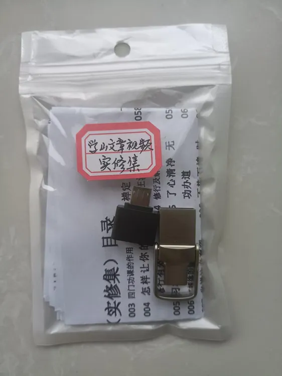 学山禅师 文章视频 实修集 两用优盘（可选存储卡）