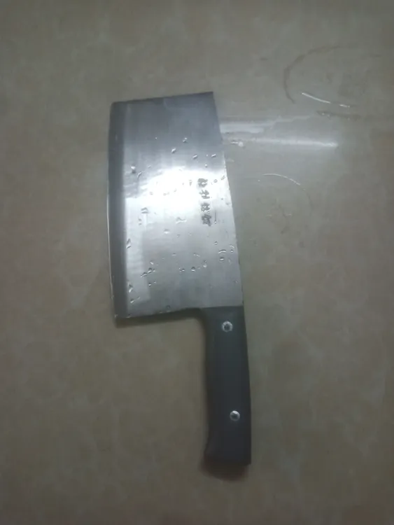 耐锈圆钢锻打禽类家用斩切菜刀