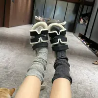 【痘痘私服】| 灰色堆堆袜子