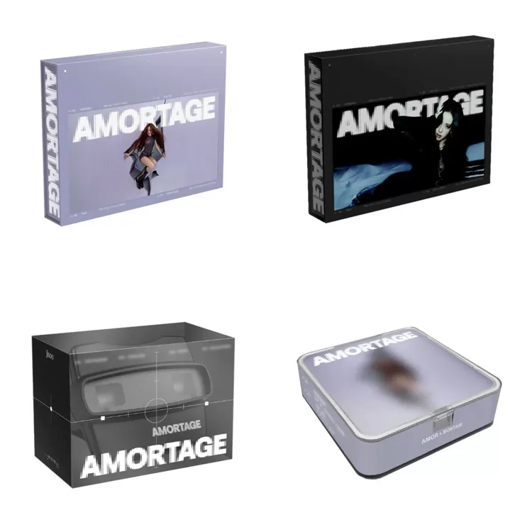 【官方正品】金智秀Jisoosolo2新专AMORTAGE全新未拆封小卡专