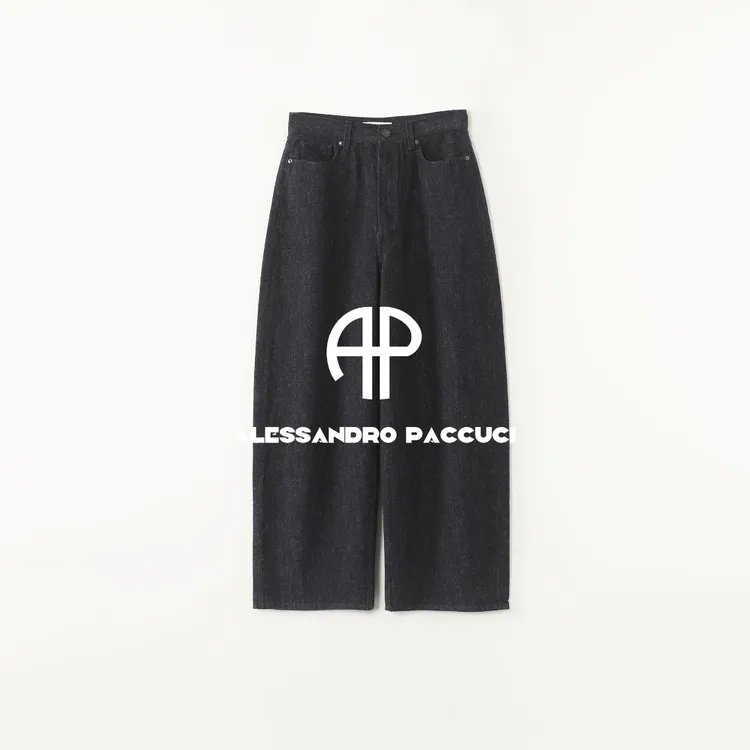 AP洛哥53095NK/53096NK【羊毛牛仔】时尚休闲弯刀裤休闲裤女装