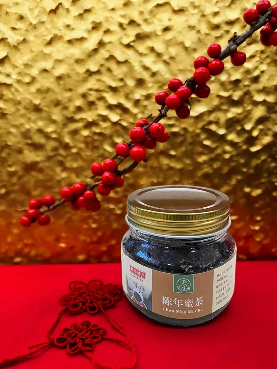 潮汕特产 陈年蜜茶老茶春蜜 零添加古法泡制250克日常尝鲜装 推荐