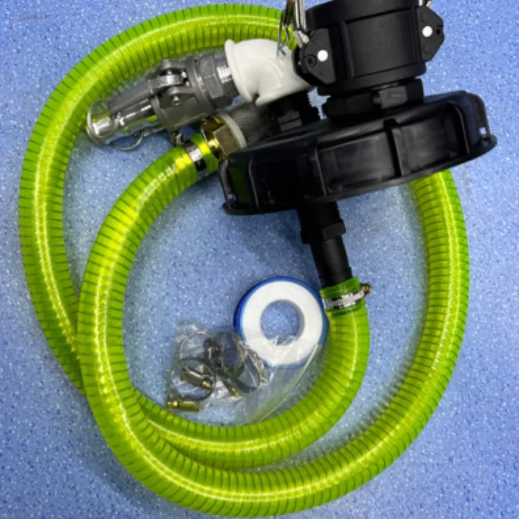 升级款快拆吨桶盖（16厘米直径）带进油口呼吸阀送1.5米硅胶管