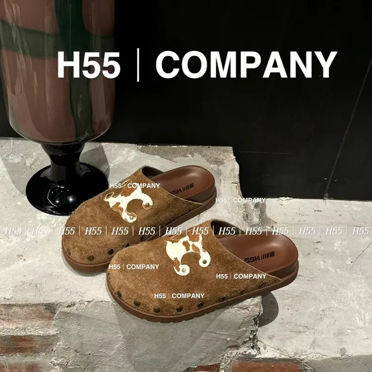 H55-（头层牛皮）阿尔玛菲的夏天｜中古风博肯鞋45-2605-RD