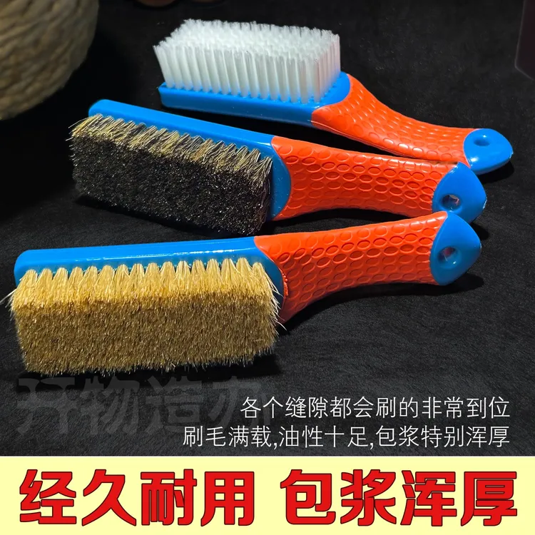 猪鬃刷文玩刷子纳米刷核桃专用硬软毛金刚菩提子橄榄刷手串神器