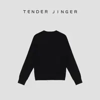 Tender Jinger【陷入柔软秋冬】纯羊毛圆领针织衫T53BBS30737