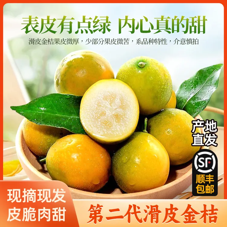 【第二代】广西融安金桔水果脆皮糖心应季水果脆甜新鲜滑皮孕妇顺丰