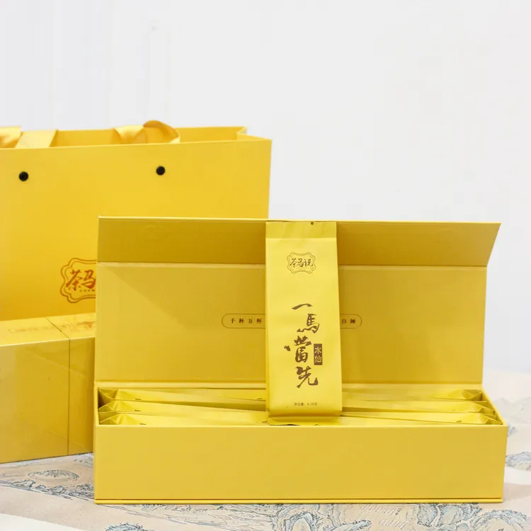 武夷岩茶醇厚回甘高枞水仙茶木质香乌龙茶送礼礼盒装一马当先