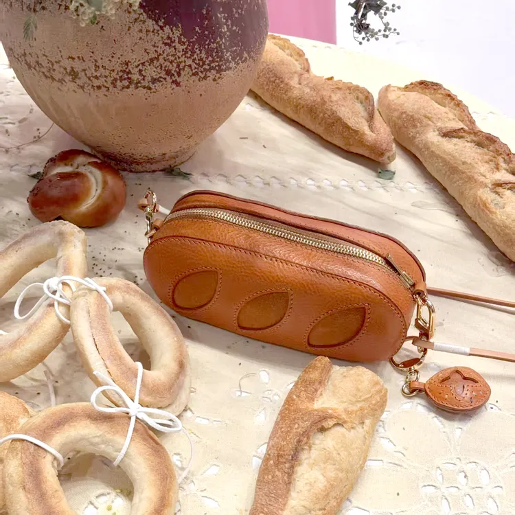 【晴晴小皮匠】时尚通勤法棍包大列巴包