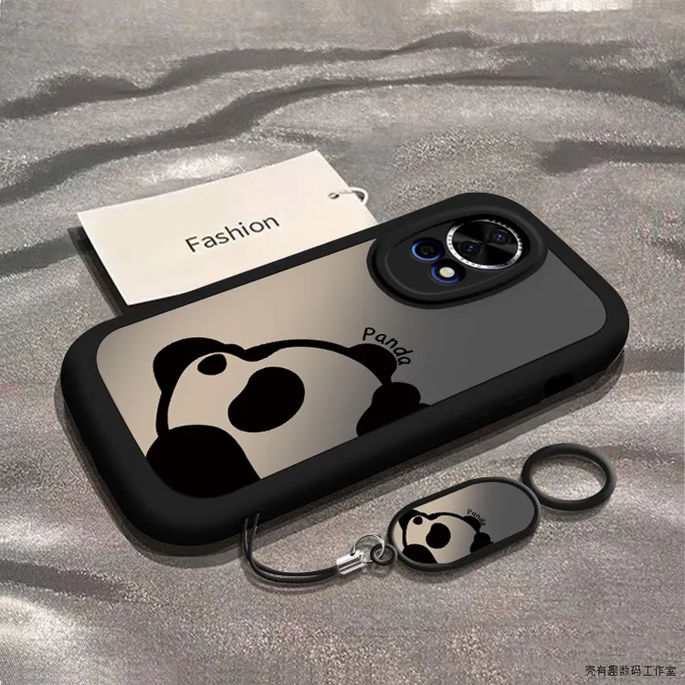 趴睡熊猫适用华为nova14手机壳nova14Pro新款保护套nova13pro