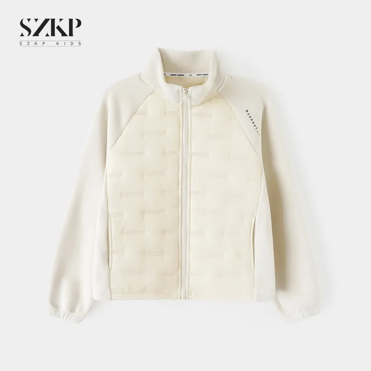 SZKP冬季新款女童装洋气上衣中大童休闲时尚儿童外套YNYD556215