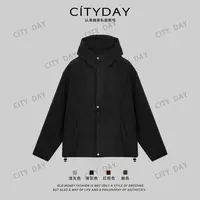 CityDay【楠哥】可可绒·暖冬精纺羊毛软糯无性别连帽羽绒服 70286