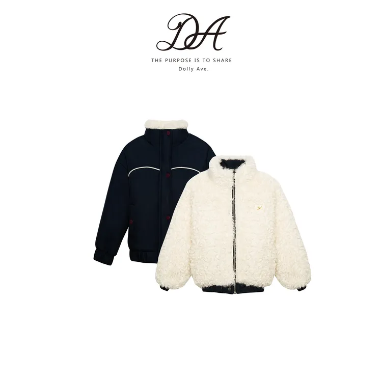 【现货】Dolly Ave「黑标系列」高定双面可穿三防暖绒女童秋冬外套