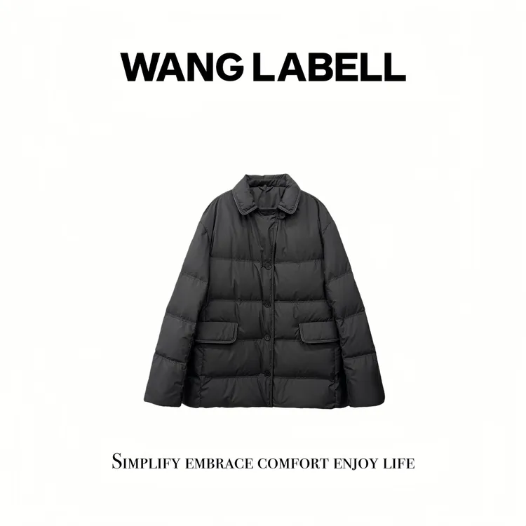 【冬】 |  鱼子酱95新国标腰带鹅绒服  设计师秋冬时尚简约保暖