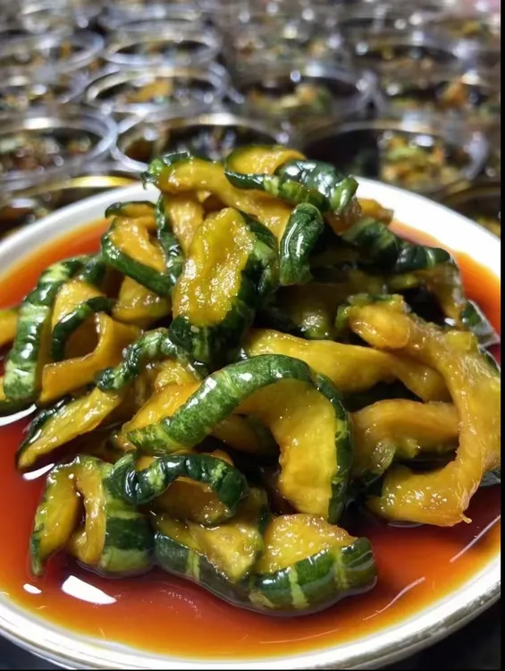莆田特色小菜丁瓜，小时候味道
