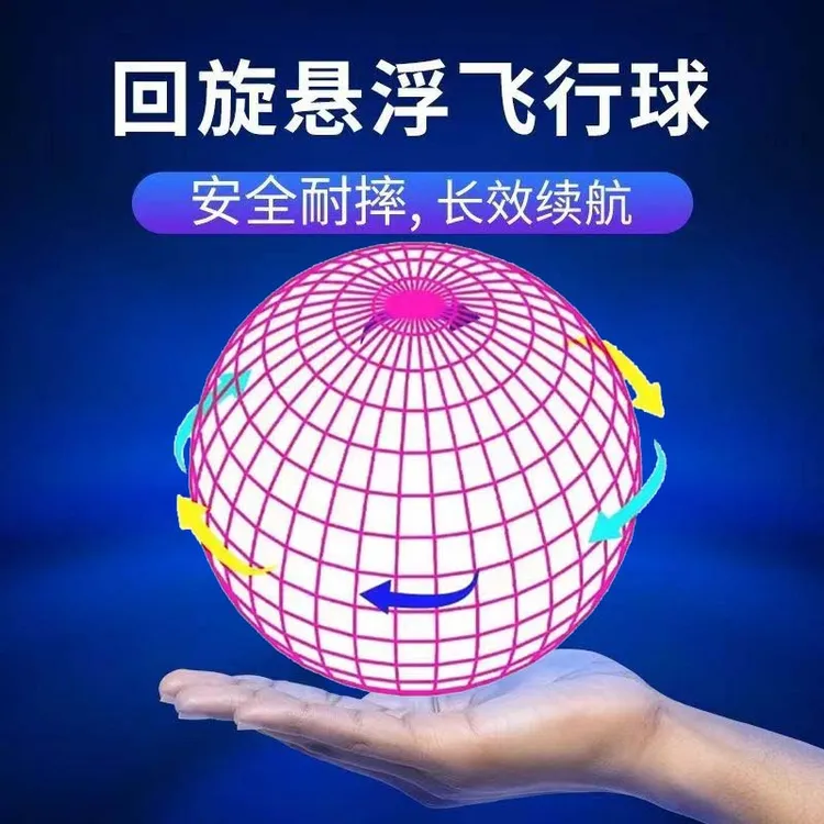 2025款智能感应回旋飞行球校园儿童活动节日奖励礼物互动道具玩具