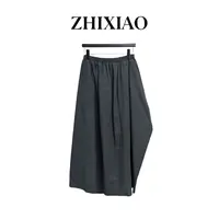 【ZHIXIAO】秋冬新款：松紧腰半裙75063