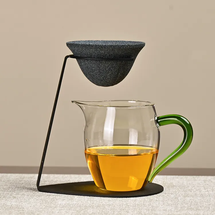 高档无孔茶漏过滤器家用耐高温茶漏公道杯茶水过滤茶漏器