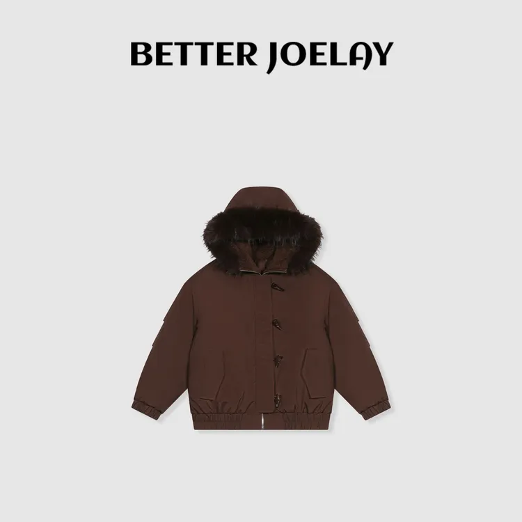BETTER JOELAY-【暖冬初雪】时尚棉服保暖百搭休闲通勤风Z5346