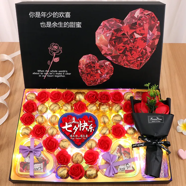 Dove/德芙 七夕情人节巧克力礼盒装送男女朋友表白闺蜜老婆生日礼