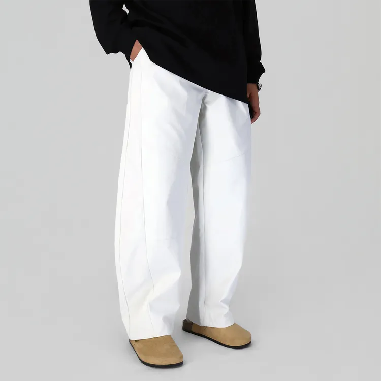 SSC美式新款潮牌弯刀长裤宽松垂感阔腿百搭休闲裤男生秋冬季裤子