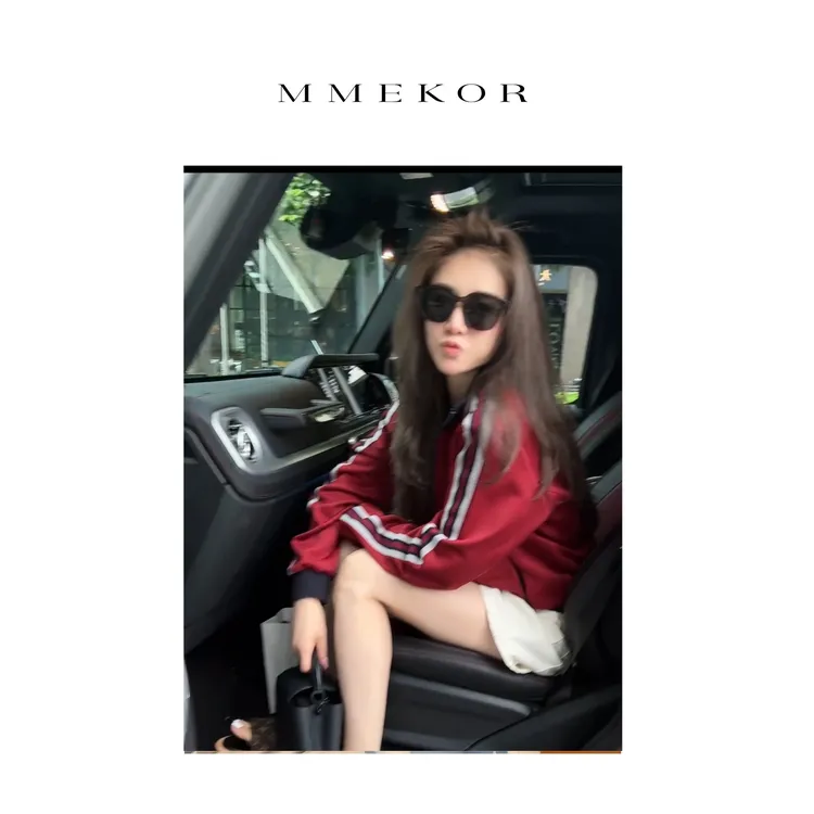 MMEKOR“留学生”外套 2025新款秋款活力常青藤百搭上衣 30193