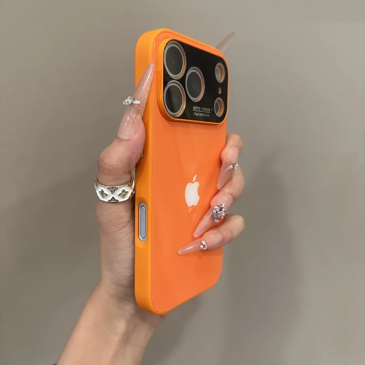 秒变苹果17适用苹果14ProMax手机壳iPhone13镜头膜16星宇橙15玻璃