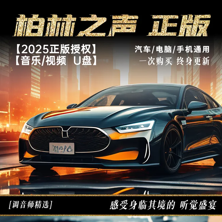 【1500首无损柏林之声】车载音乐U盘带歌词高品质流行经典歌曲