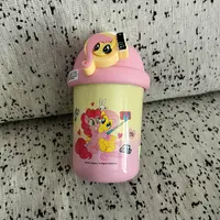 小马宝莉卡通风水壶保温杯软萌治愈系保温保冷水杯