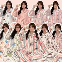 睡衣冬季女加绒加厚冬天2025新款可外穿大码绒款套装保暖家居服