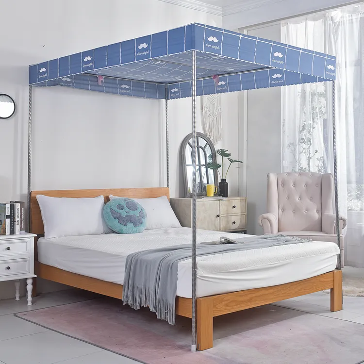 蚊帐防尘顶布挡灰遮光挡风顶罩公主风卧室床顶盖布一片家用双人床