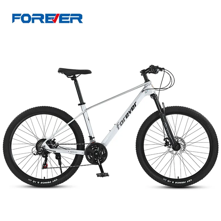FOREVER/永久镁合金山地自行车成人学生单车禧玛诺变速油刹越野车