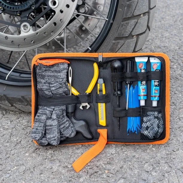 上掣补胎套装摩旅便携摩托车新升级长效补胎工具