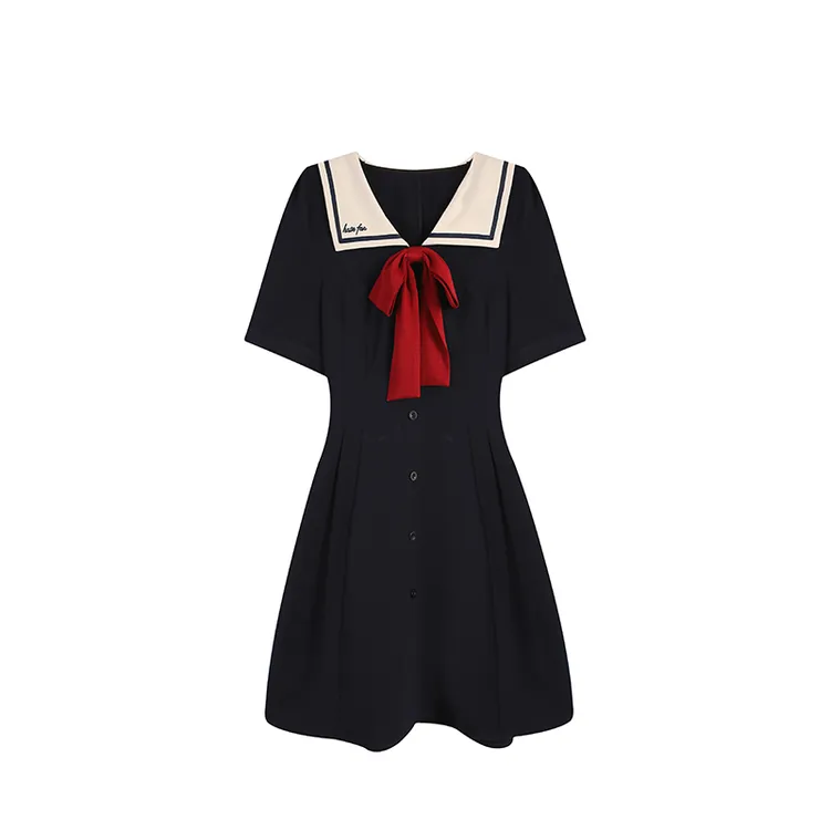 【恋综告急】胖mm大码高端夏季2025红色小清新赫本风连衣裙ZL53456