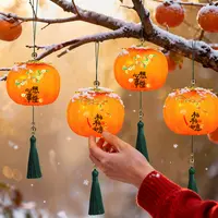 发光小灯笼挂饰新年装饰品春节过年场景布置装饰551