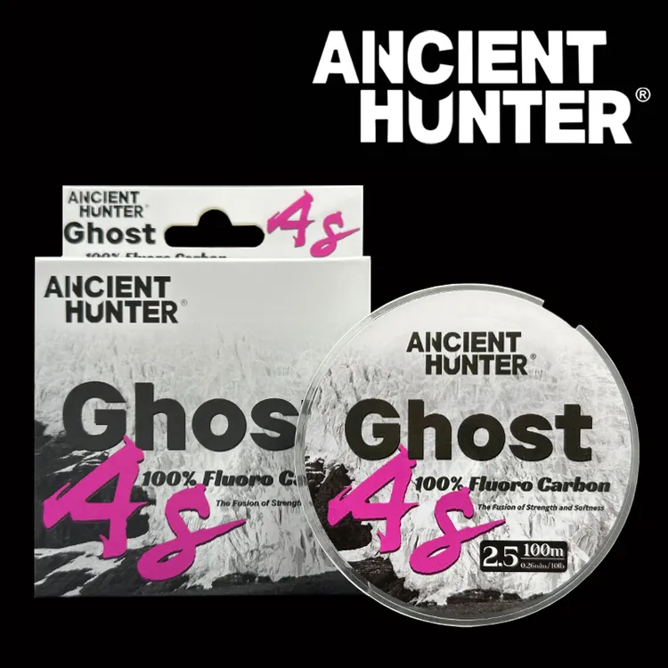 ANCIENT HUNTER 远古猎人100米 日本品质软碳线前导线主线氟碳线