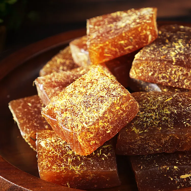 甘草枇杷糕金银花润喉糖清凉滋润健康小零食