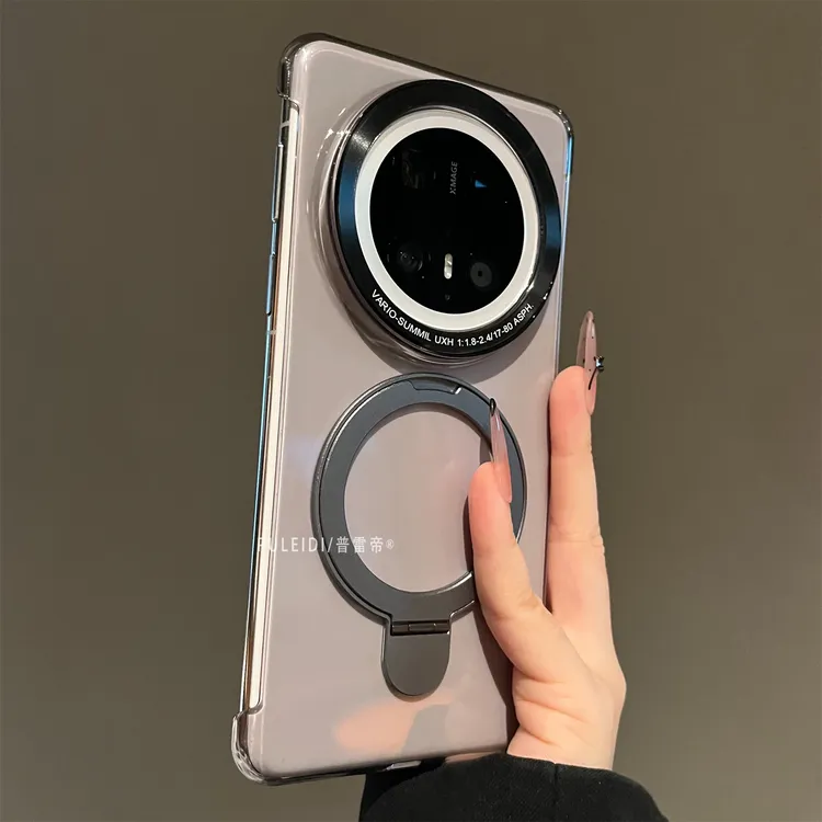 ins风磁吸旋转支架适用华为mate70Pro手机壳简约超薄mate60pro