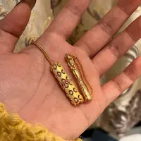 铜合金项链 铜合金项链 『婷老板』新款、烫钻项链