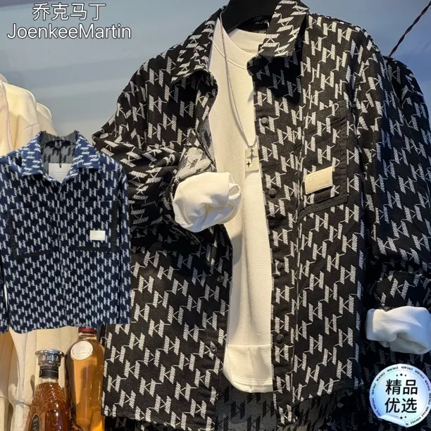 乔克马丁外套新款韩版宽松港风bf原宿风牛仔衣夹克潮