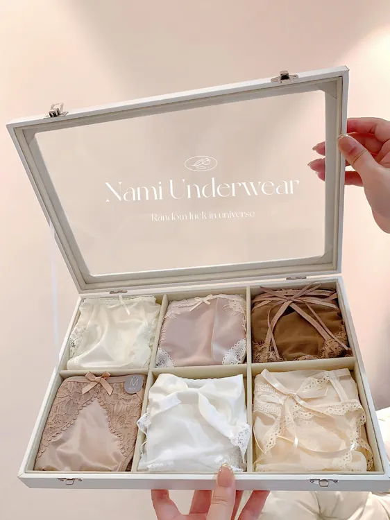 Nanyo【鎏金月光】轻奢贵气感纯欲蕾丝内裤套组