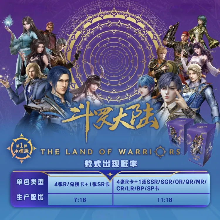 【新人浮浮】卡游《斗罗大陆》永恒版 收藏卡牌-直播代拆-美奈