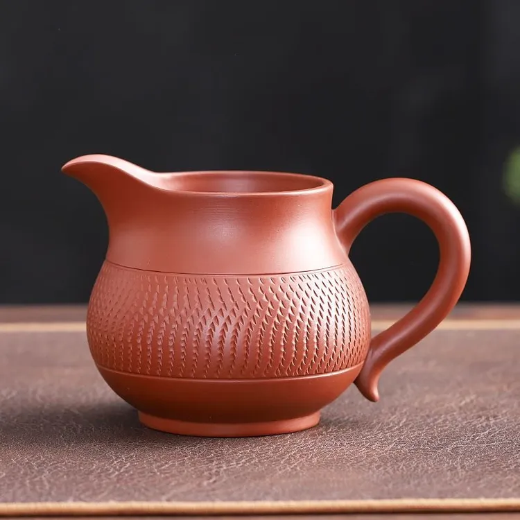 茶具大容量纯全大号高档加厚耐热家用办公杯公道杯紫砂纯