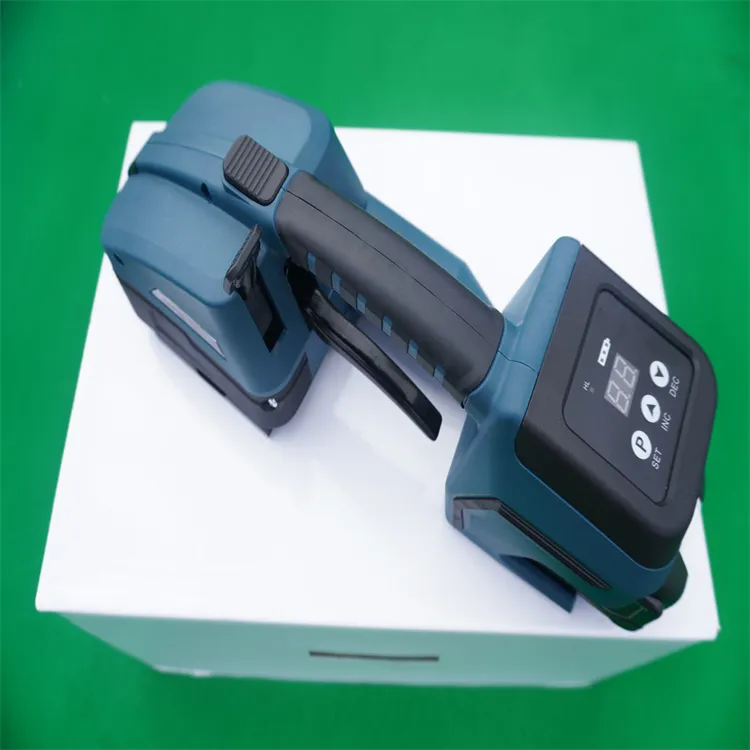 X-16手提式电动打包机 4.0大容量电池 拉力3600N PET塑钢带包装机