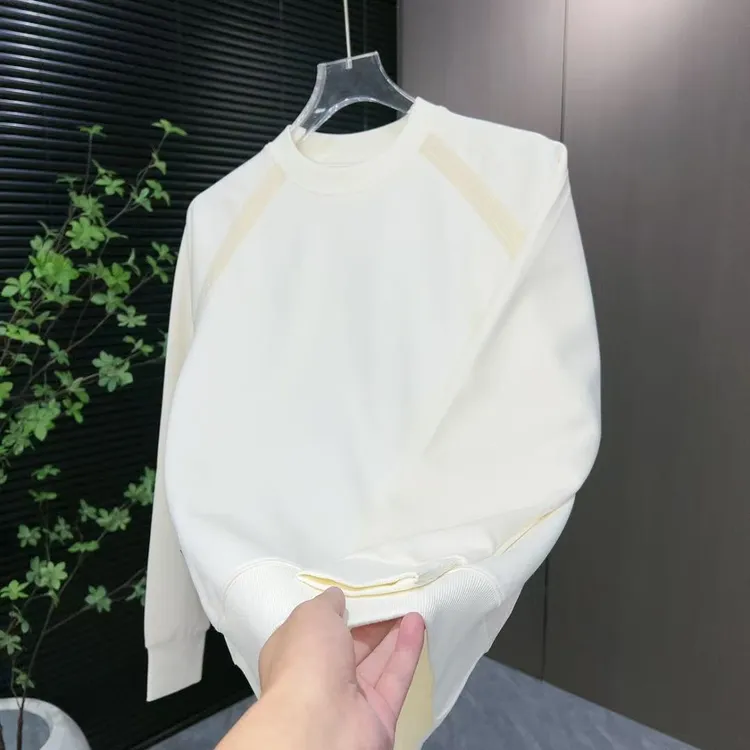 秋季新款男士简约百搭圆领套头男士潮流卫衣2788