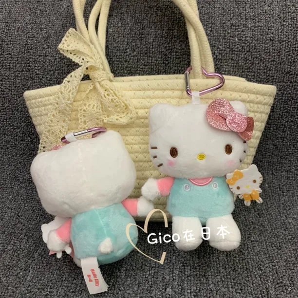 【国内现货】港版HELLO KITTT抱小熊造型钥匙扣挂件·Kitty抱小熊